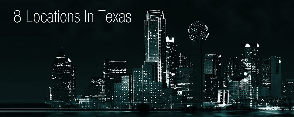 8 Locations in Texas