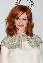 RED COLOR Christina Hendricks Photo - PR Photos