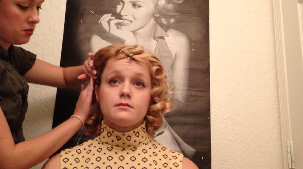 How To Style Victory Rolls Vintage Hair Tutorial Cosmetology