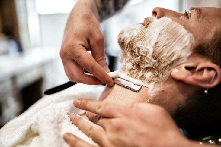 how to straight razor shave