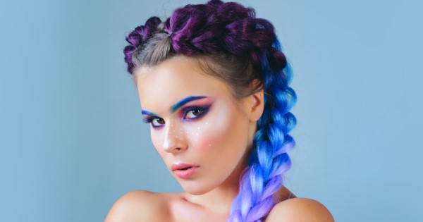 double braid hair style featured