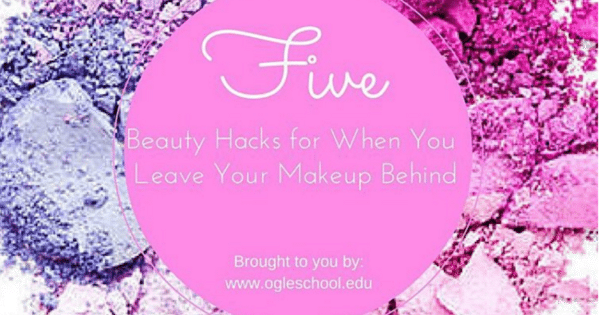 5 Beauty Hacks for When You Leave Your Makeup Behind