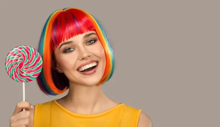 preserving candy-colored hair styles