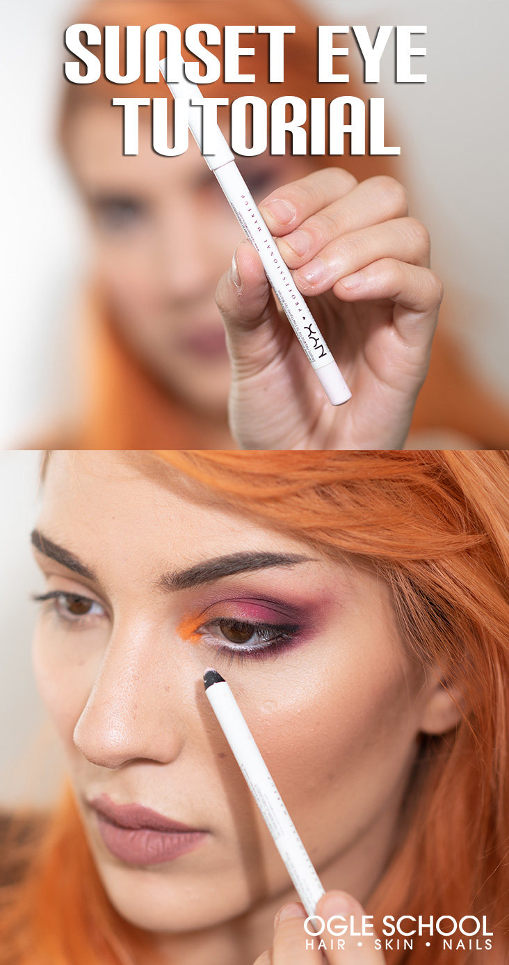 white eyeliner brightens and defines