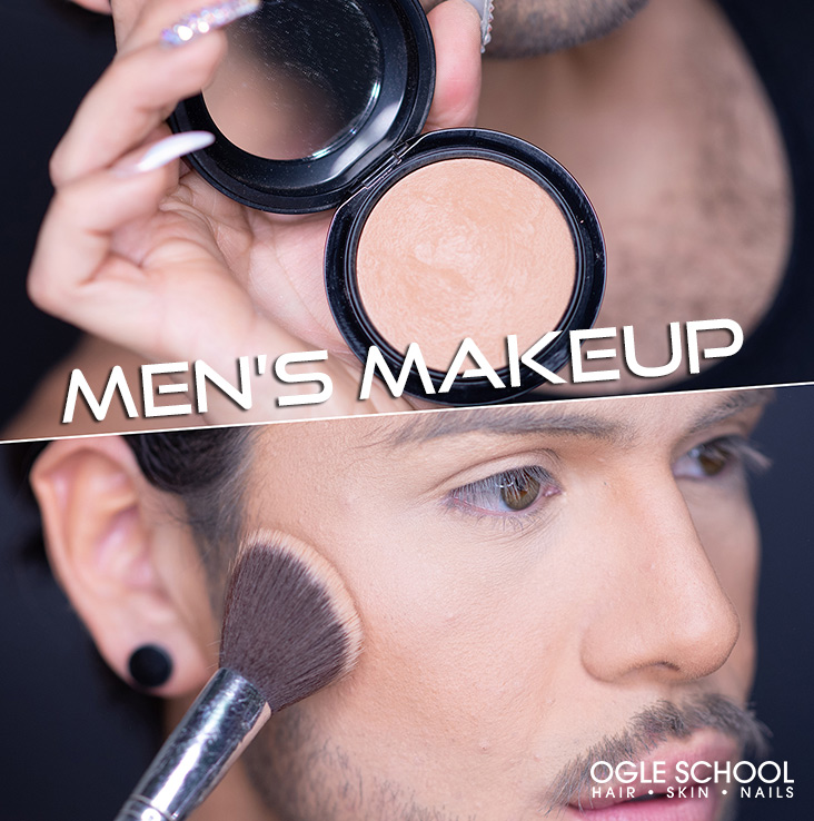 men's makeup tips tutorial powder