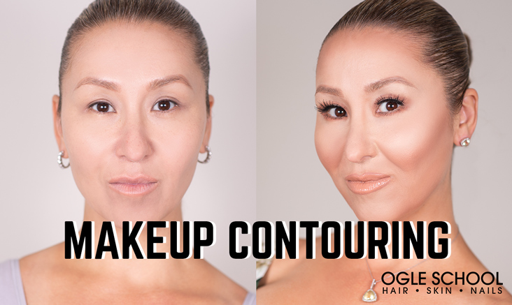 makeup contouring before and after