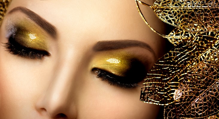 best golden eye shadow looks