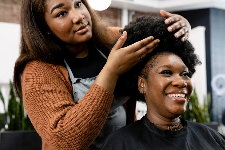 making hairdressing a career