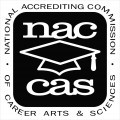 NACCAS logo black and white