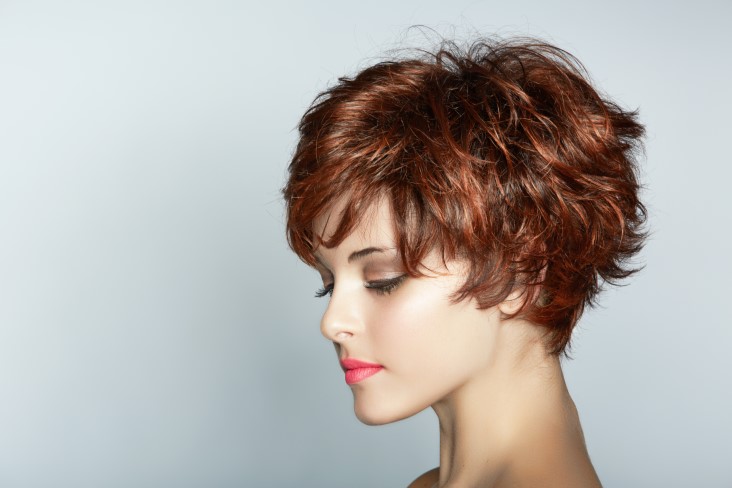 Makeup for short shop hair
