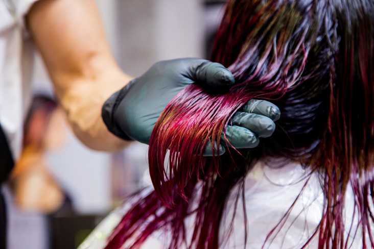 Steps for protecting dyed hair