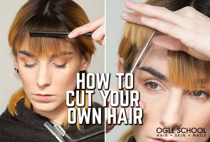 How to trim your own hair