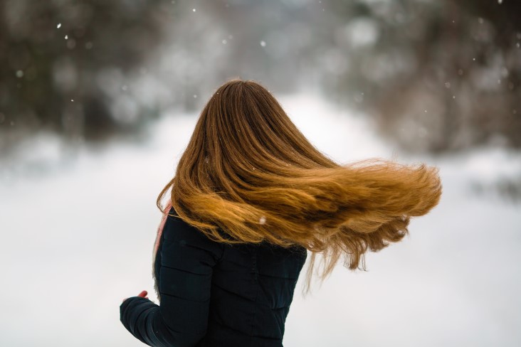 caring for hair in winter