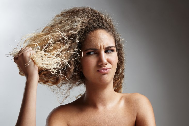 dealing with differently damaged hair