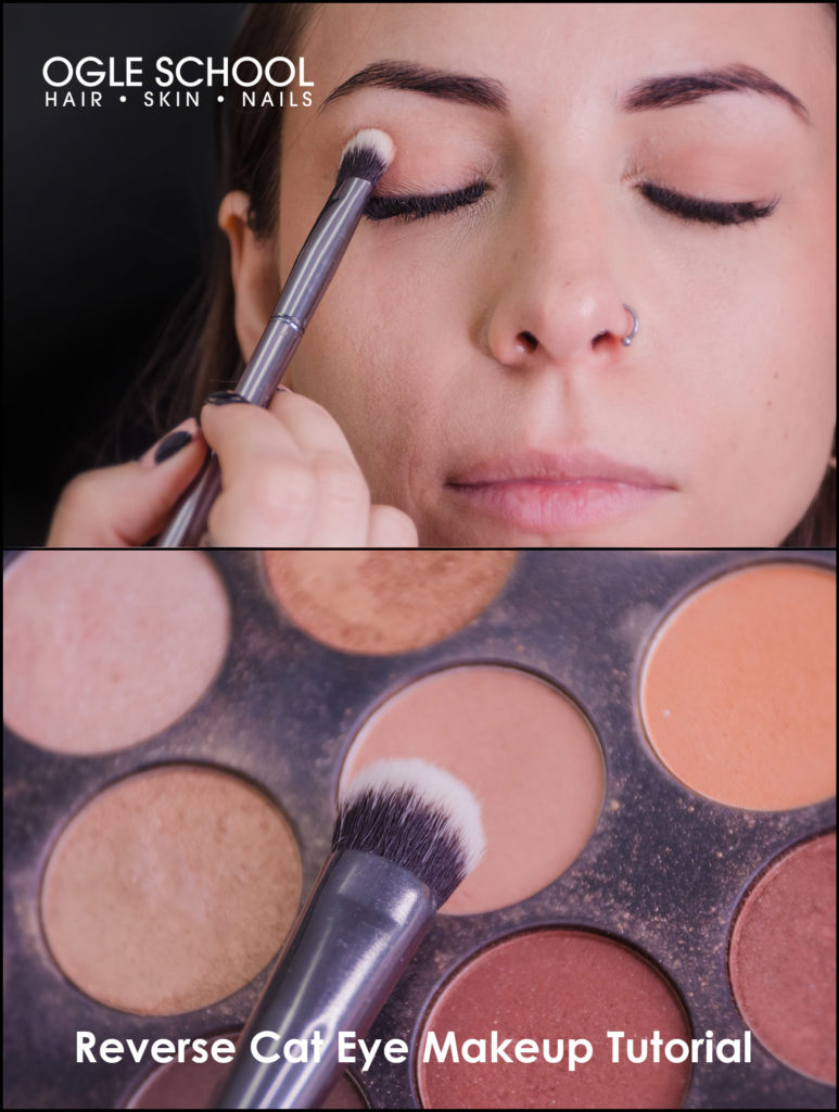 Cover the lids with a nude shadow