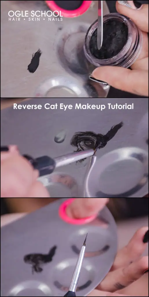 Gel eyeliner and diluent