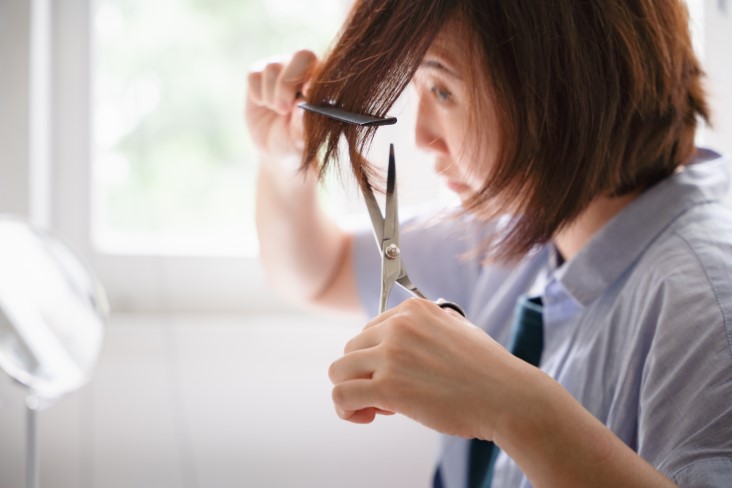 best way to cut hair