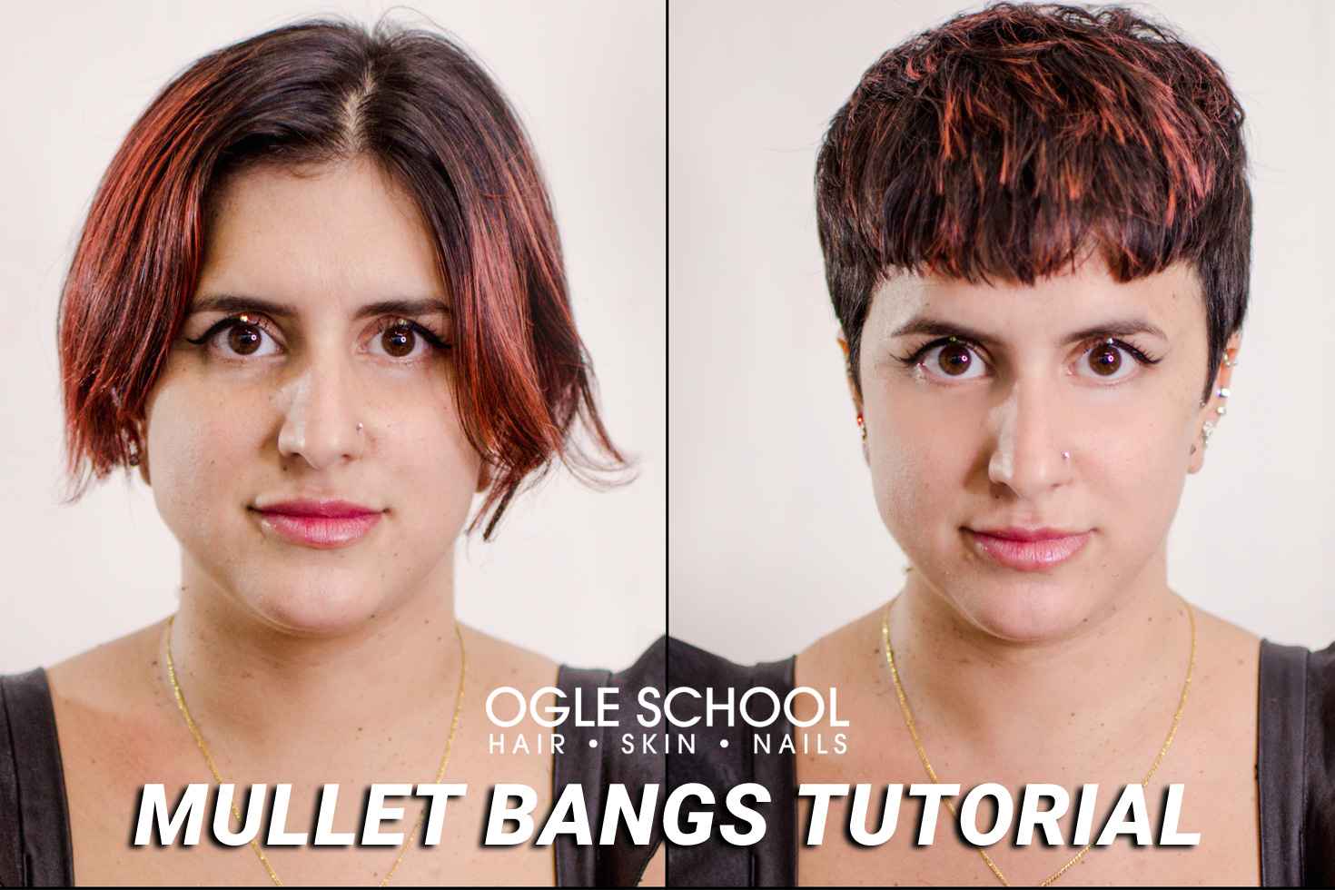How To Cut and Style a Face-Framing Pixie Cut With Mullet Bangs