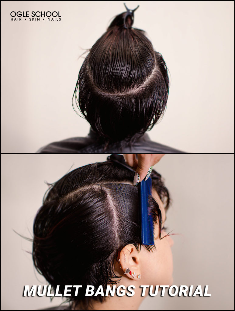 How To Cut and Style a Face-Framing Pixie Cut With Mullet Bangs -  Cosmetology School & Beauty School in Texas - Ogle School