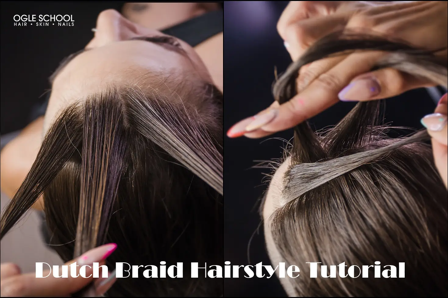 Separate three even sections