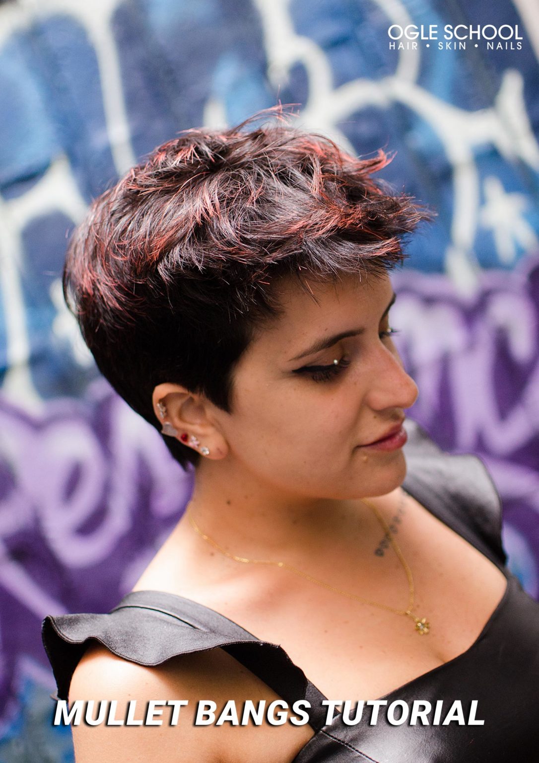 How To Cut and Style a FaceFraming Pixie Cut With Mullet Bangs