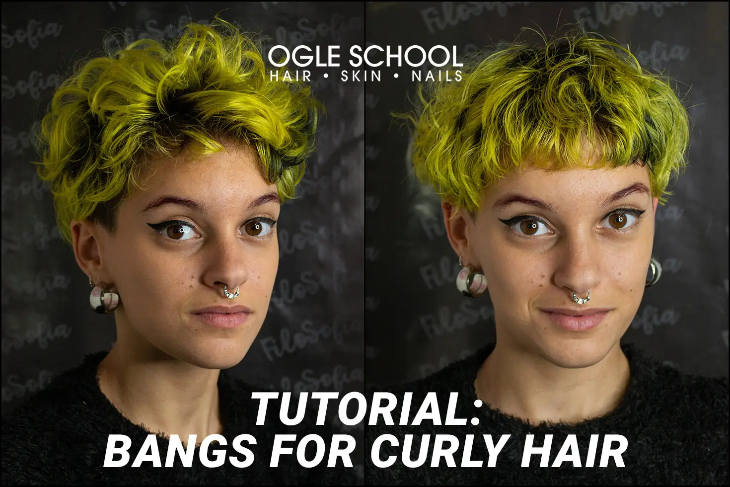 How to Cut Bangs for Curly Hair