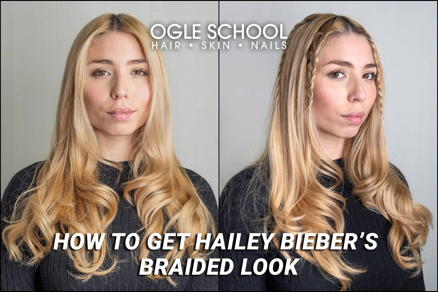 How to Get Hailey Bieber's Braided Look
