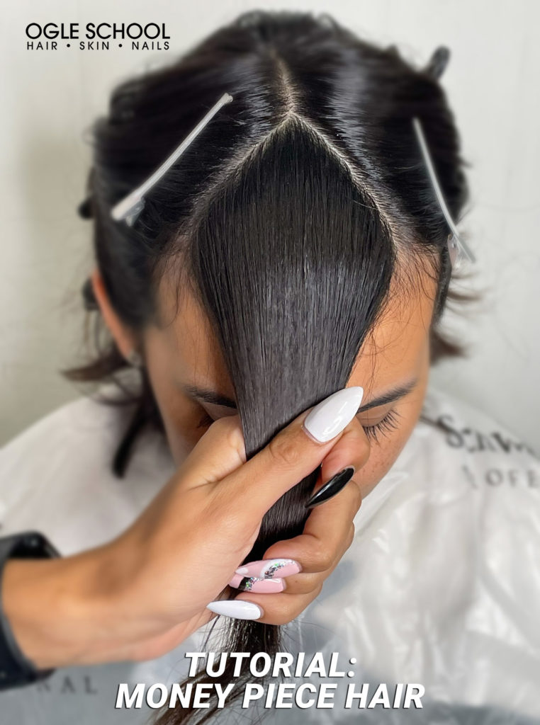 Money pieces hair clearance