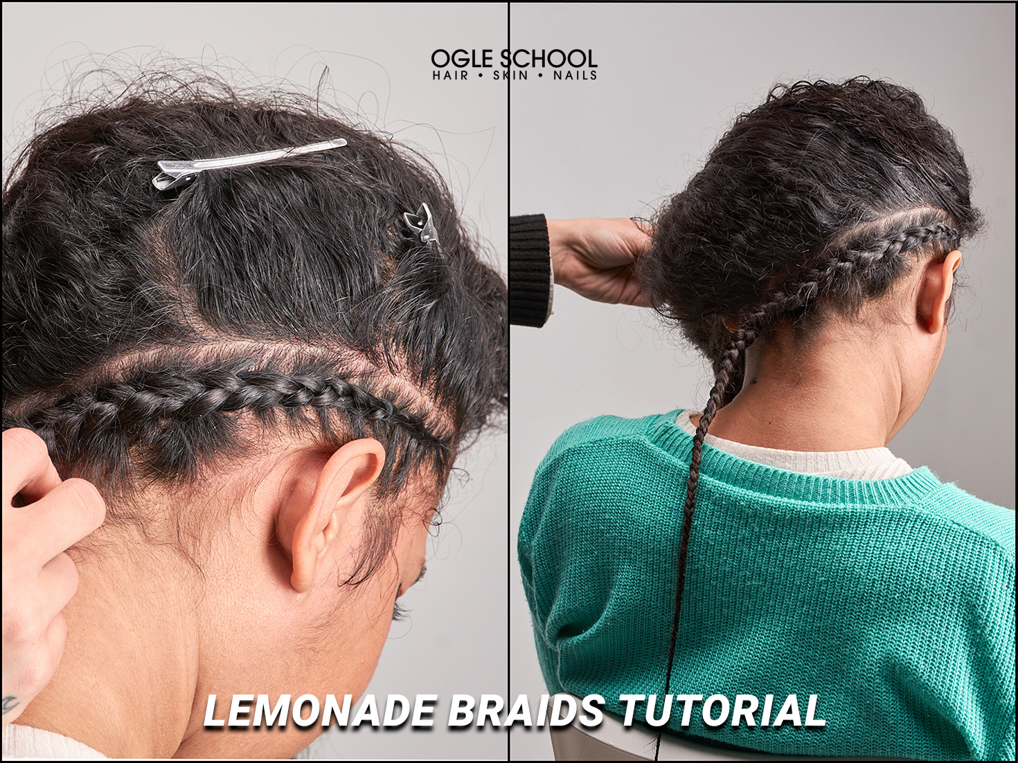 How to Create Lemonade Braids Cosmetology School & Beauty School in