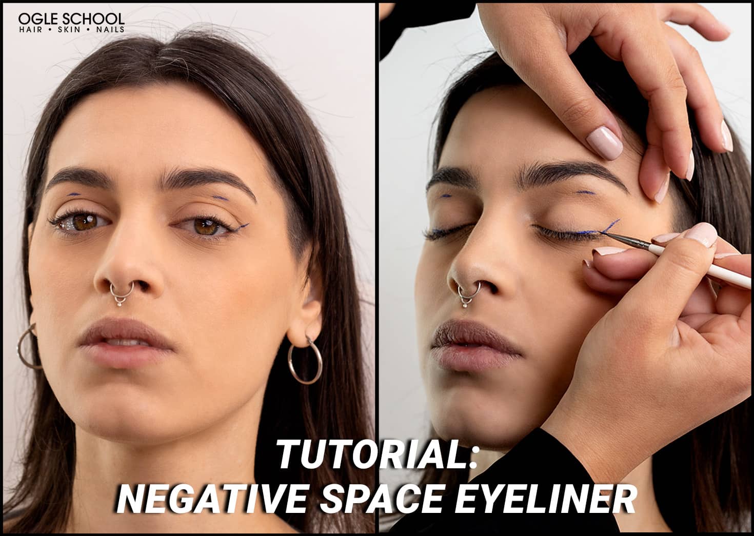 Create a flawless Negative Space Eye Design | Ogle School