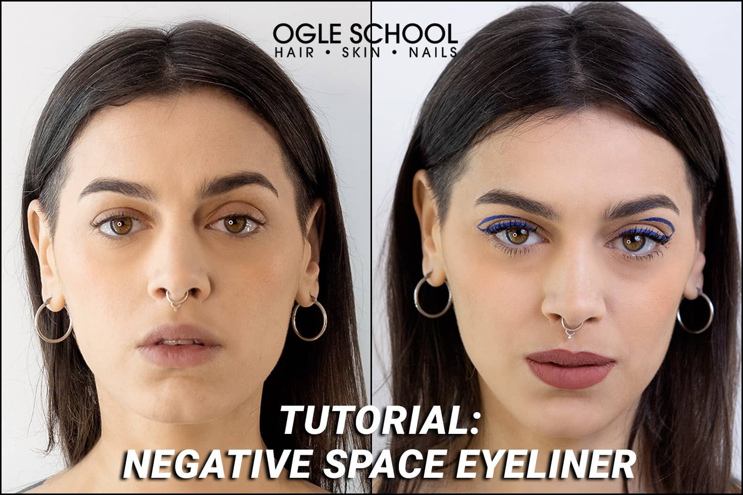 Create a flawless Negative Space Eye Design