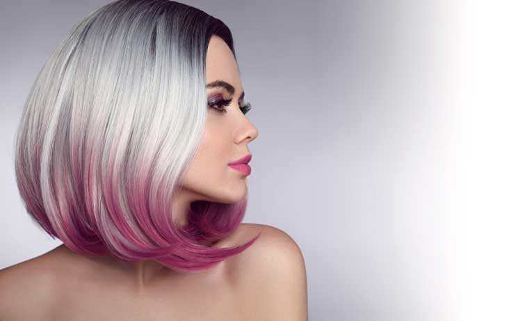 new ombre pink hair