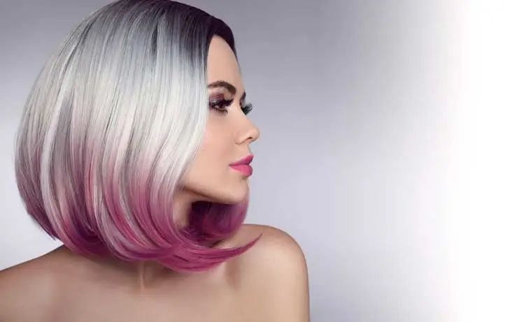new ombre pink hair
