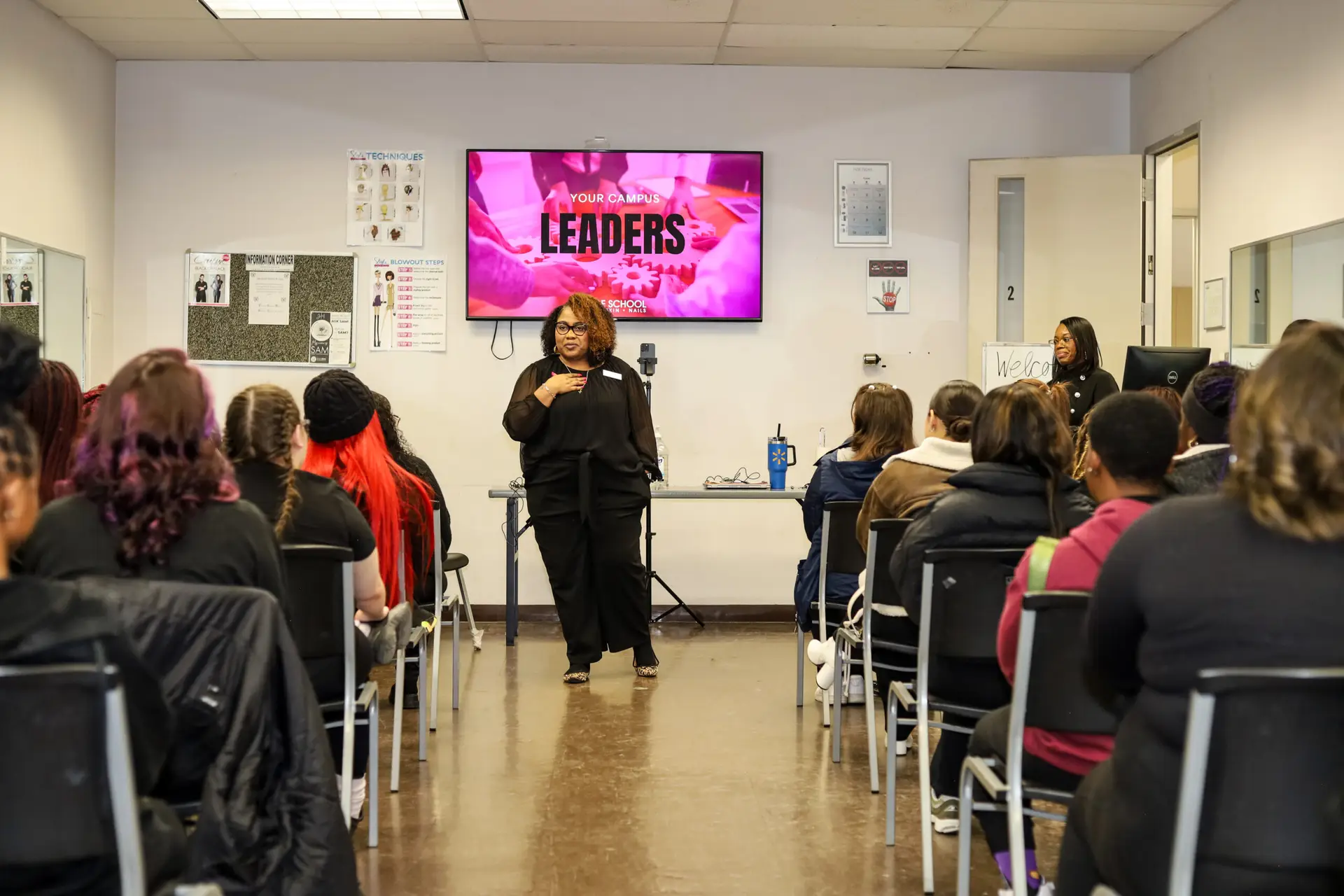 An image of Ogle Schools open house. A campus showcase for prospective students