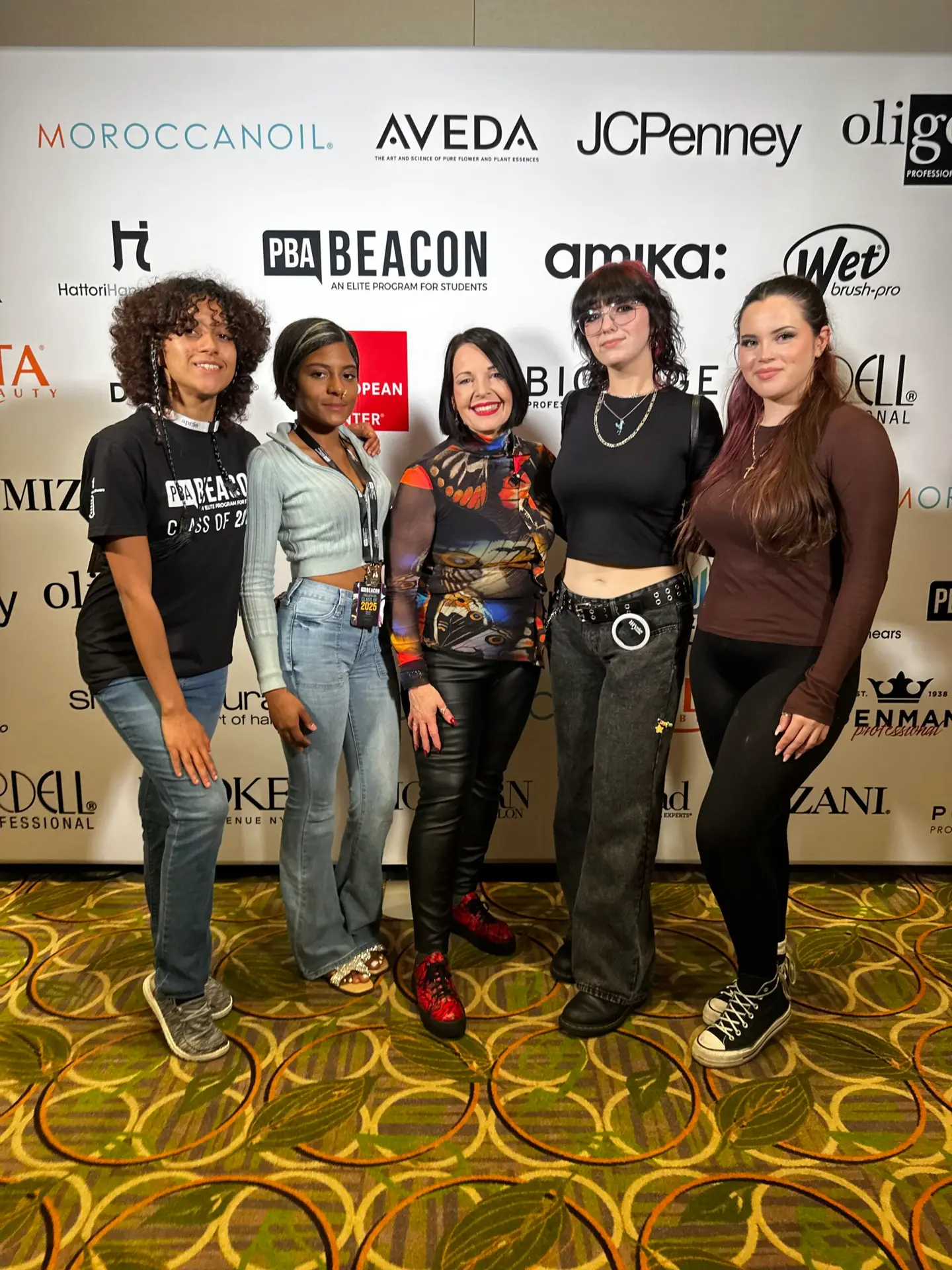 Intercoiffure awards image of Ogle school student