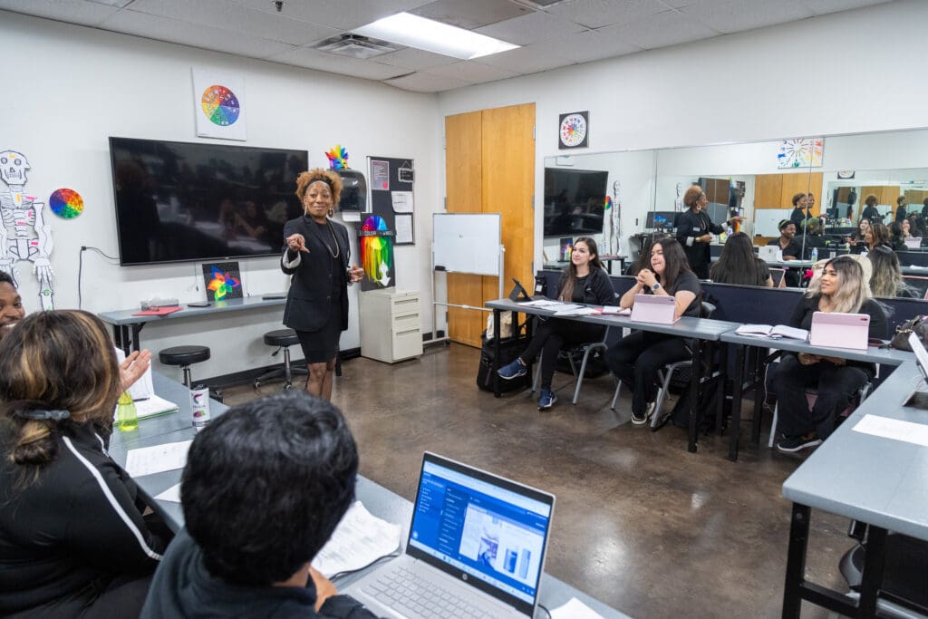 Ogle school classroom setting