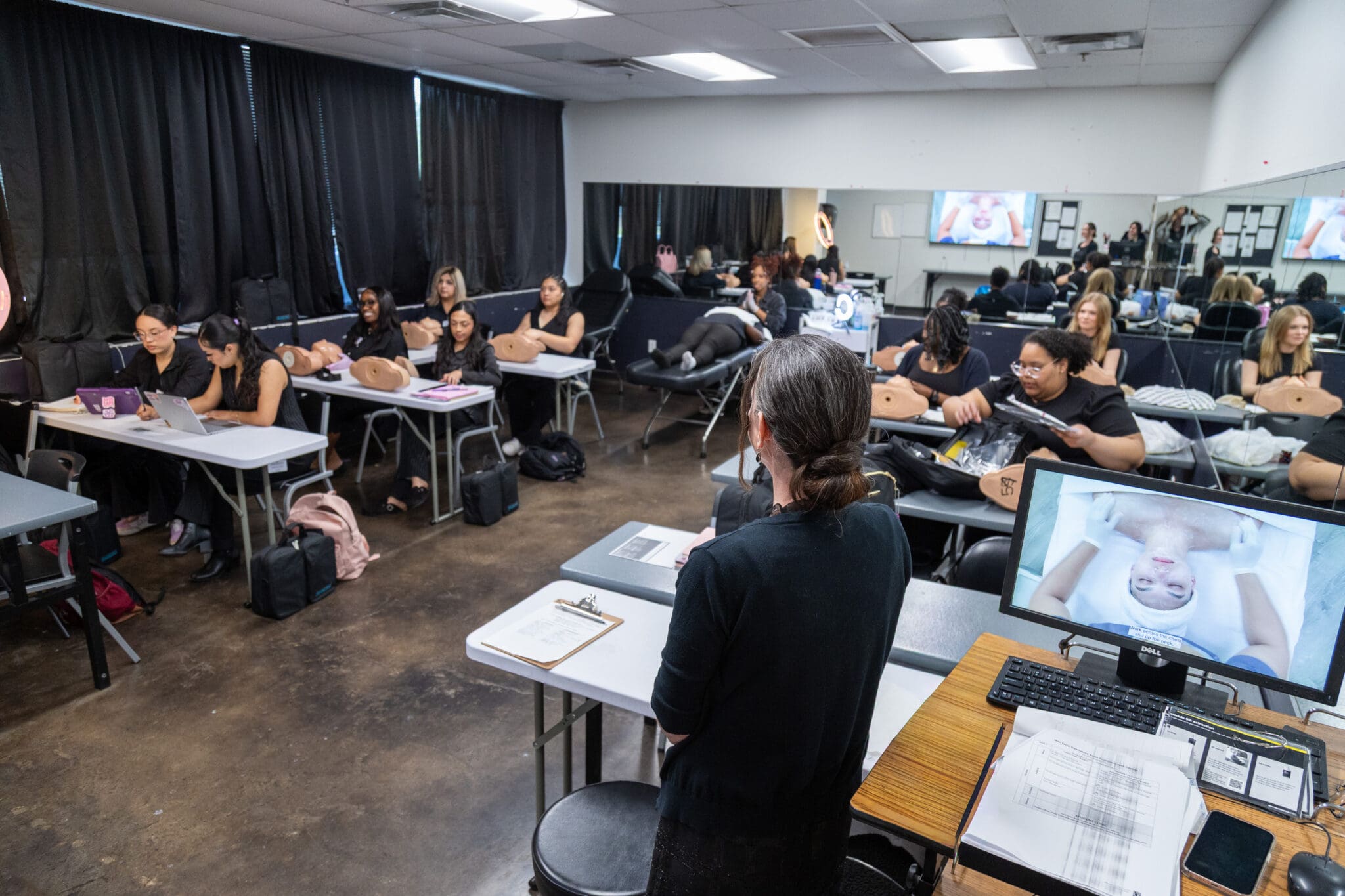 Ogle school classroom setting