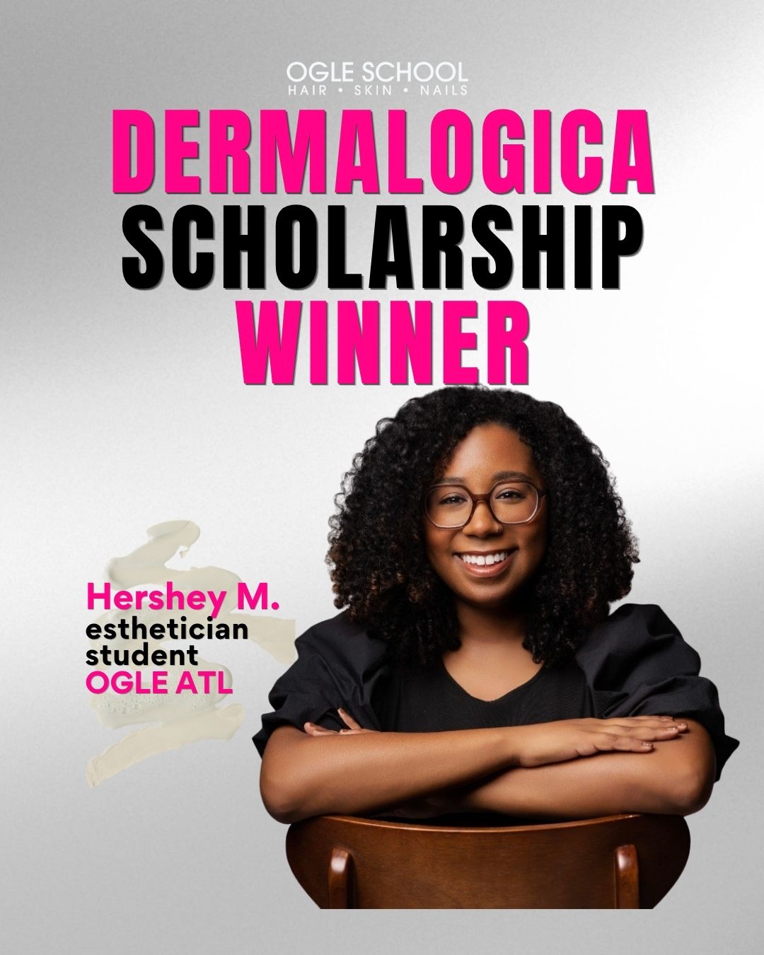 Image of the dermalogica scholarship winner