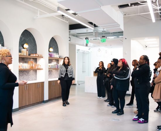 0F4A0947 Ogle school instructors teach ogle school esthetics students